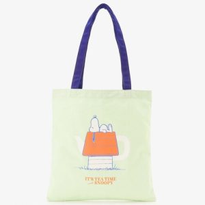 Afternoon Tea トートバッグ キャンバストートバッグ/PEANUTS レディース
